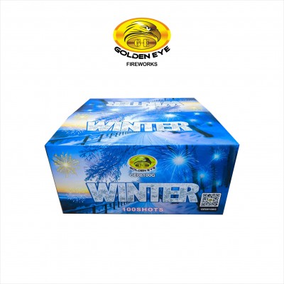 Kembang Api Winter Cake 0.8 inch 100 Shots - GE08100G
